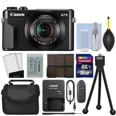 Canon PowerShot G7x Mark II 20.1MP Digital Camera 4.2x Optical