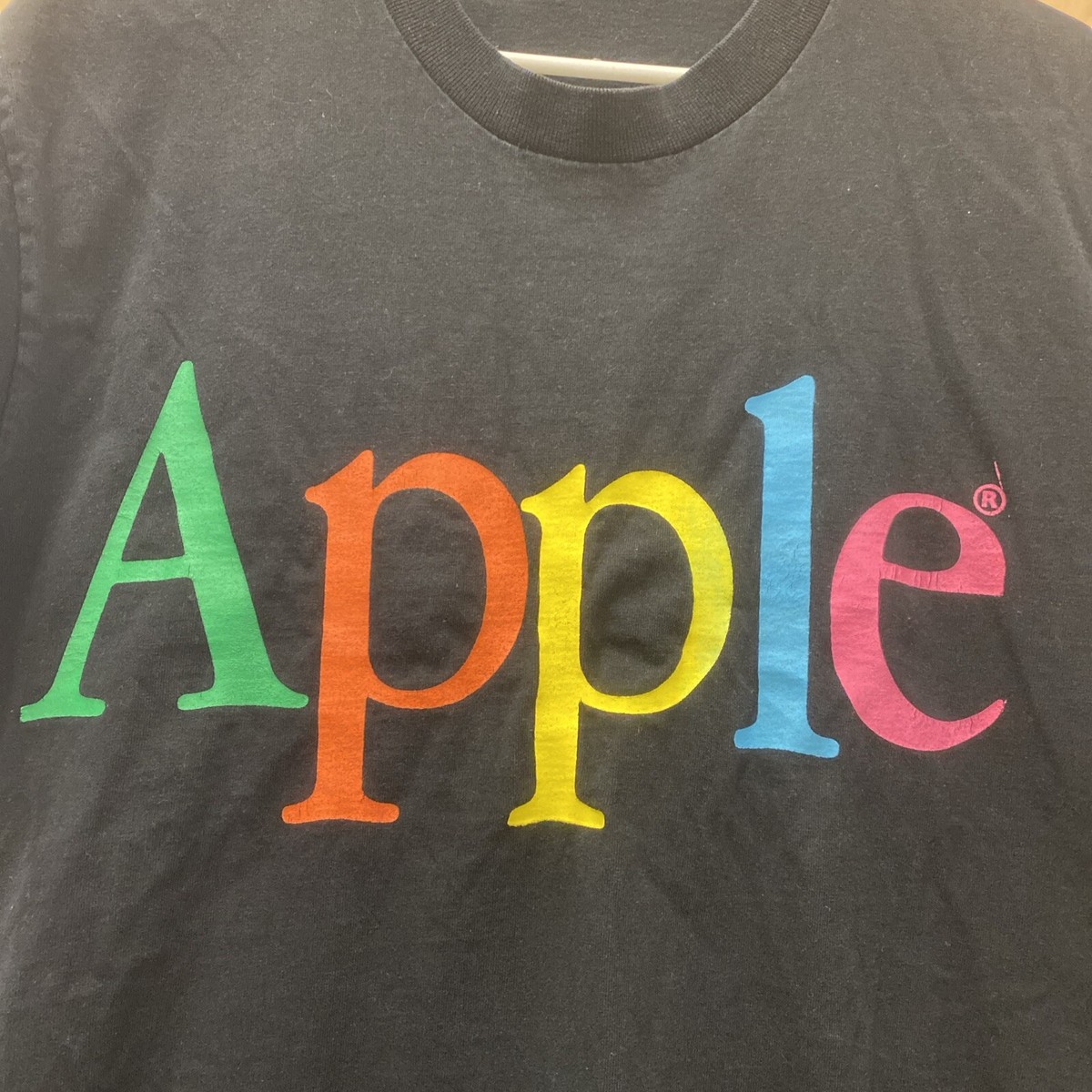 Vintage APPLE Fruit Of The Loom Made In The U.S.A. T - Shirt Size