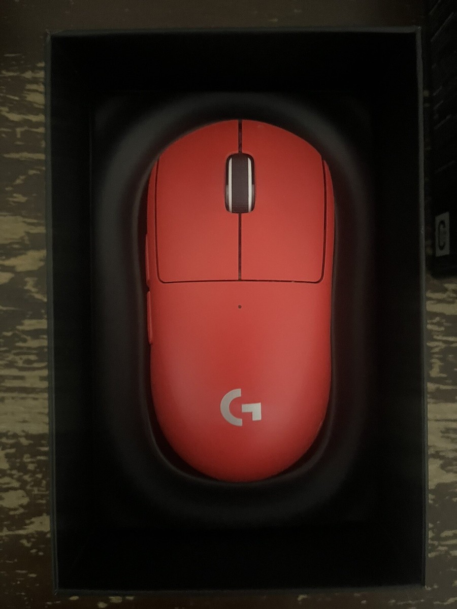 logitech g pro x superlight red | eBay