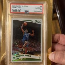 Grant Hill Refractor Card Prices | Grant Hill Refractor Card List