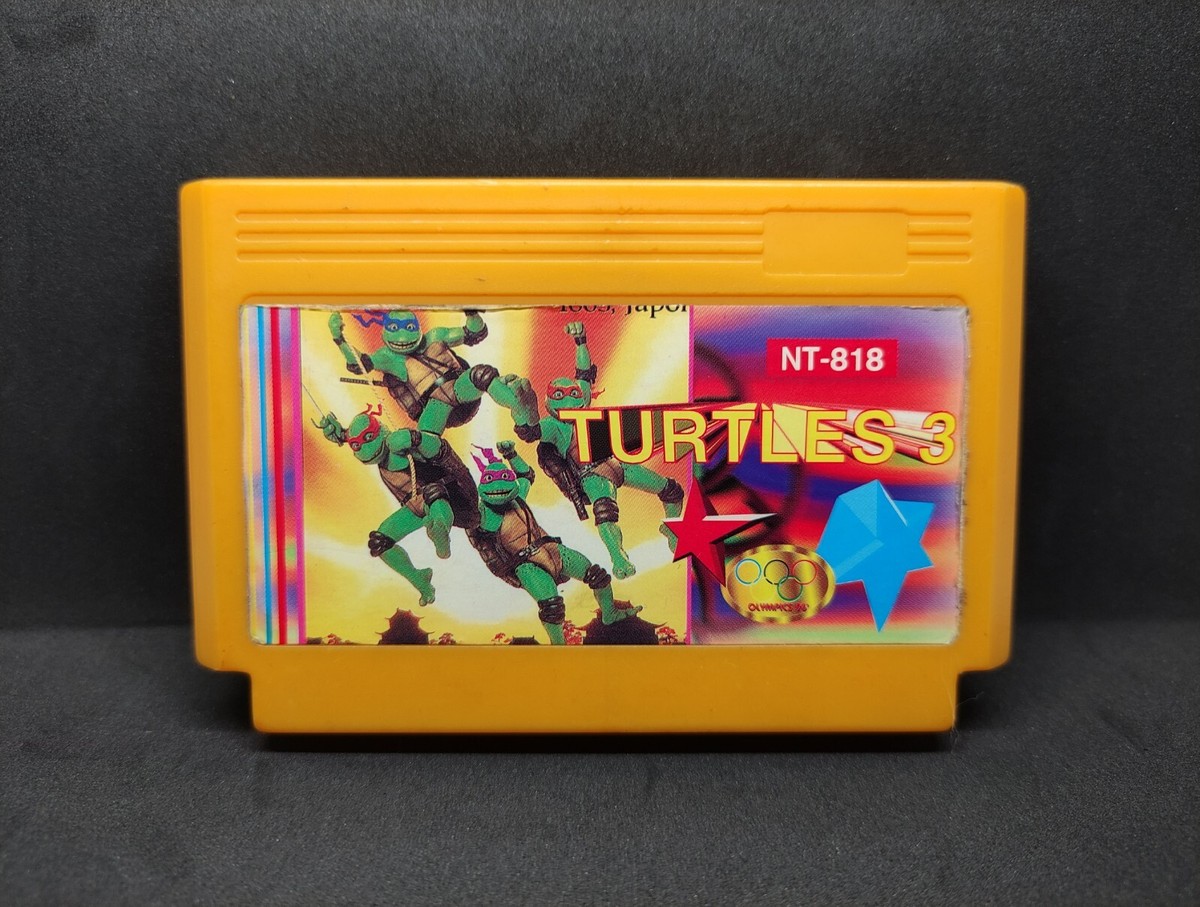 Ninja turtles 3 dendy 8 bit cartridge | eBay