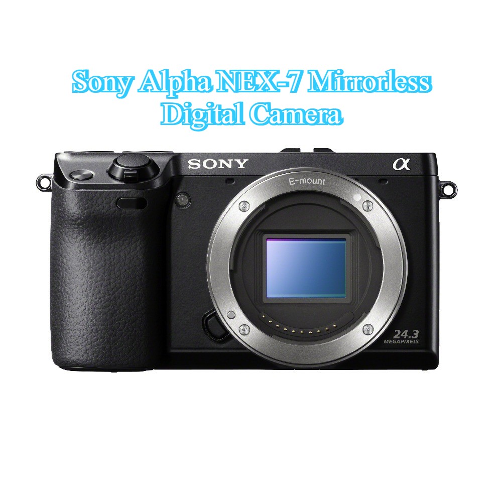 Sony Alpha NEX-7 Mirrorless Digital Camera Body Only 24.30 MP