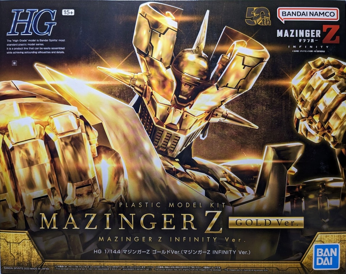 Premium Bandai HG 1/144 Mazinger Z Gold Ver. (Mazinger Z Infinity