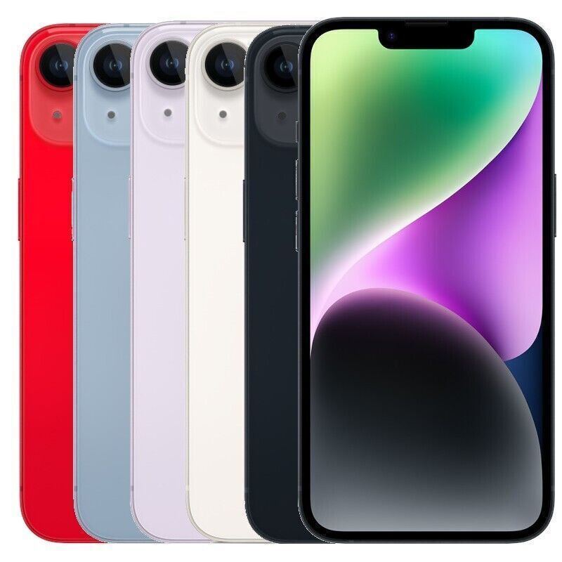 Apple iPhone 14 Plus 128GB Factory Unlocked T-Mobile AT&T Verizon