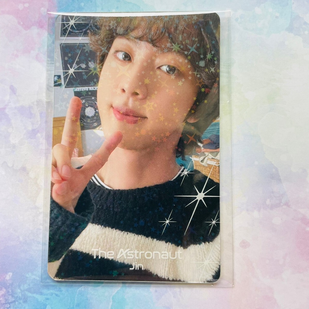 JIN BTS Solo Single The Astronaut Photo Card Japan Weverse
