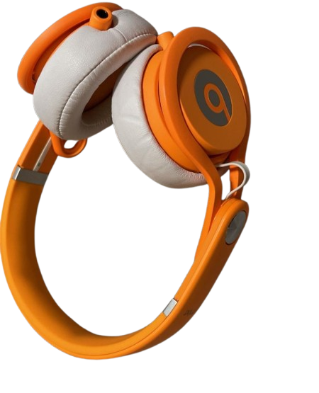 Beats by Dr. Dre Mixr On Ear Wired Headphones Neon Orange Good | eBay