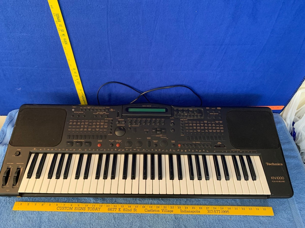 美品 Technics KN1000 シンセサイザー PCMキーボード 61鍵 美品