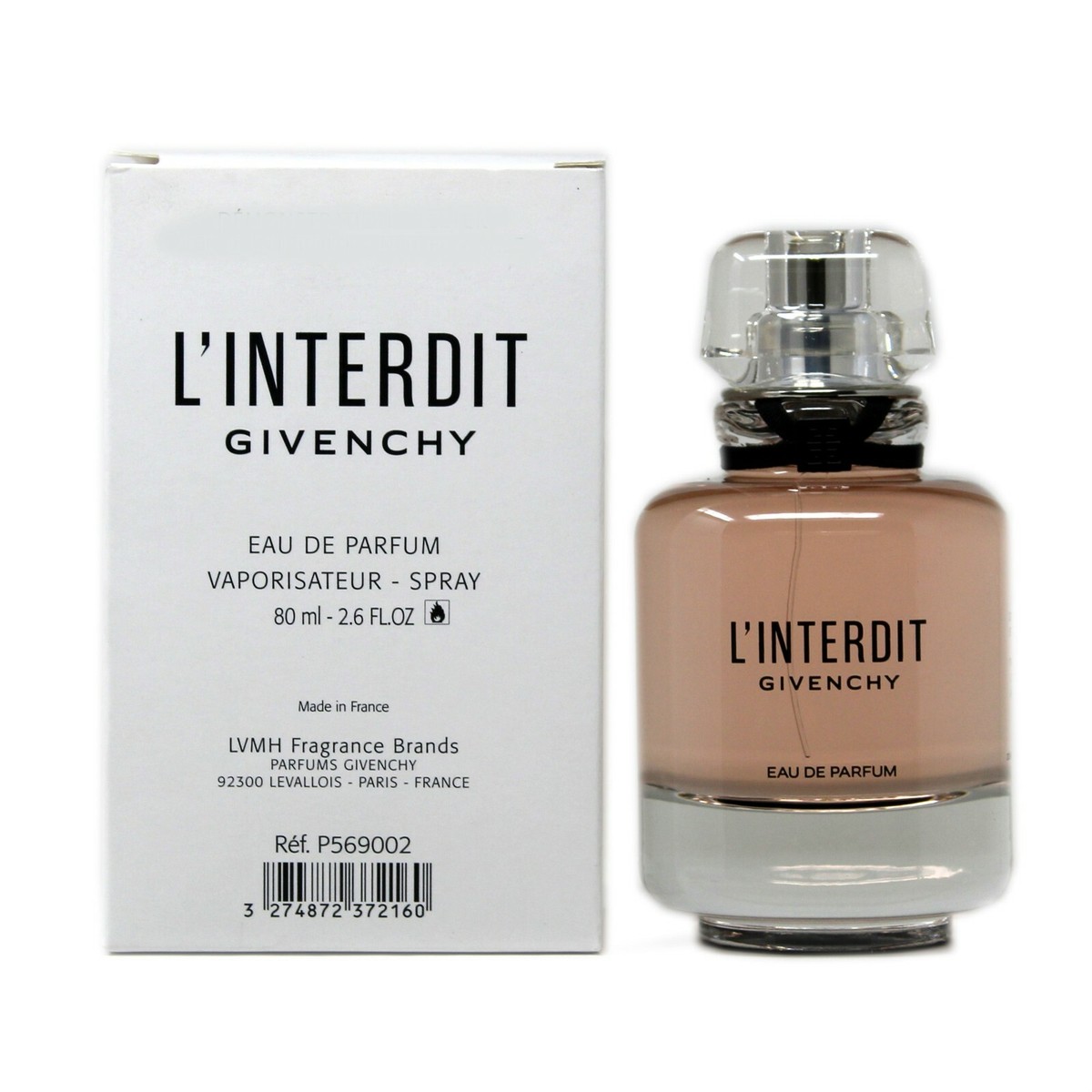 GIVENCHY L'INTERDIT EAU DE PARFUM SPRAY 80 ML/2.6 FL.OZ. (T) | eBay