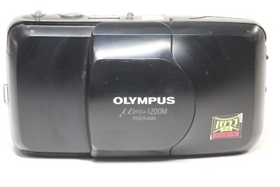 Olympus mju μ Zoom Panorama 35mm Point & Shoot Film Camera From
