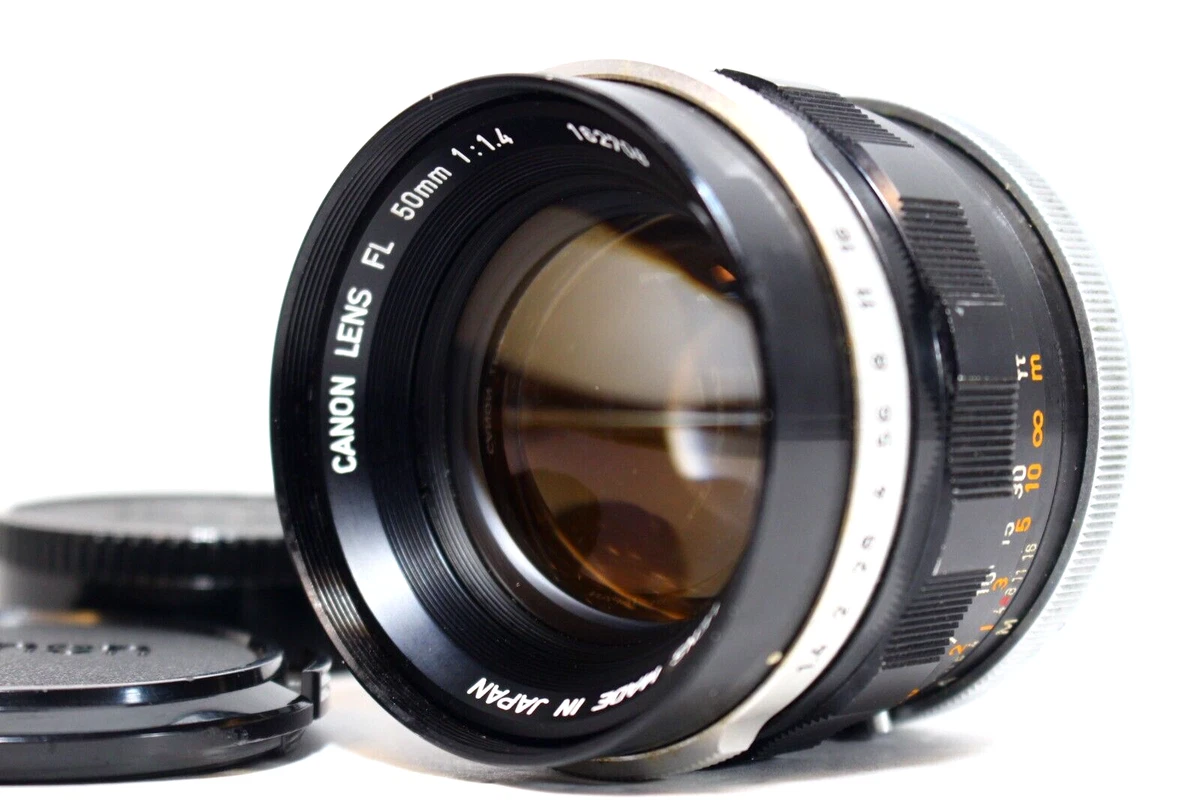 Canon FL f/1.4 Lenses 50mm Focal for sale | eBay