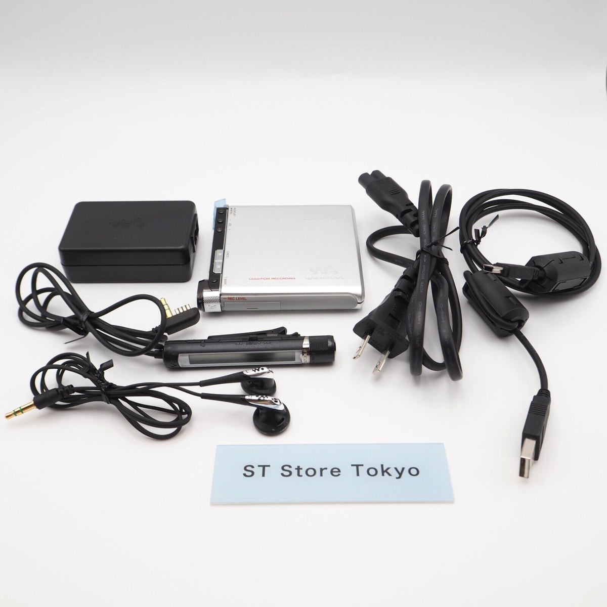 SONY MZ-RH1 Walkman Hi-MD MiniDisc Recorder/Player Tested w/New Hi