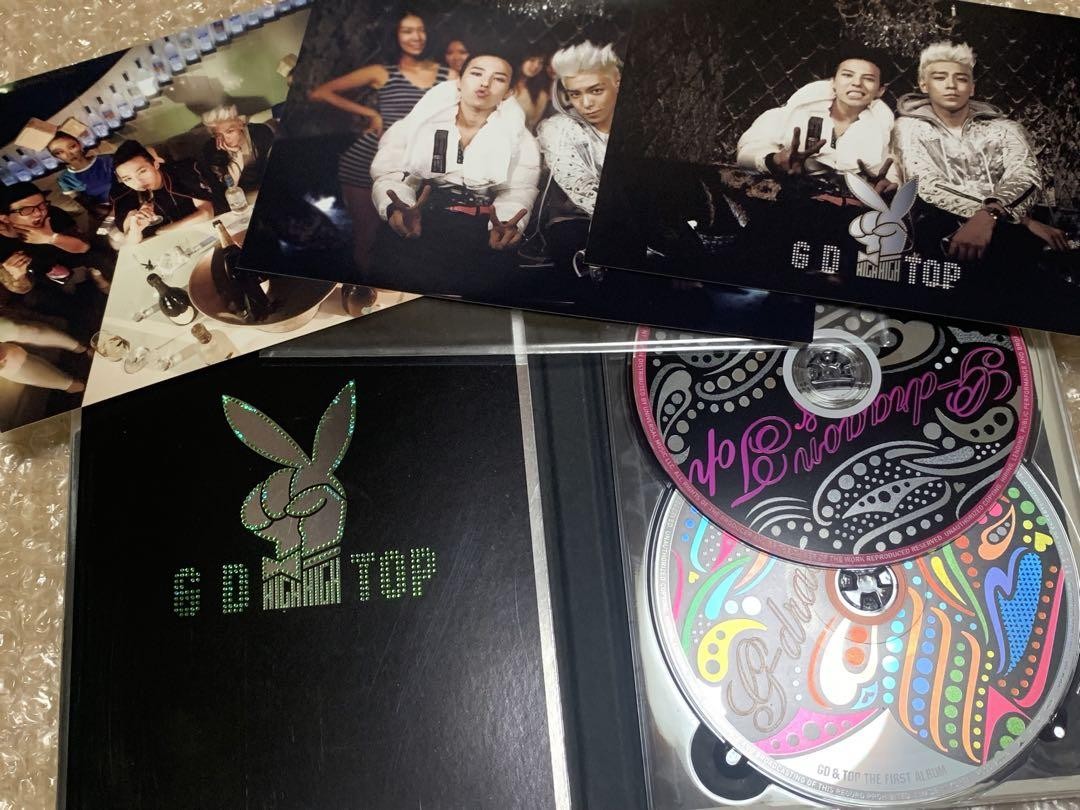 GD&TOP The 1st Album G-DRAGON BIGBANG Korea Version & Japan