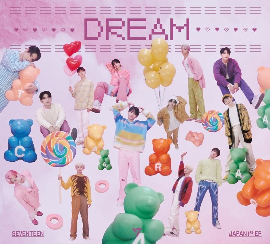 SEVENTEEN DREAM LIMITED EDITION CD A B C D REGULAR FLASH PRICE