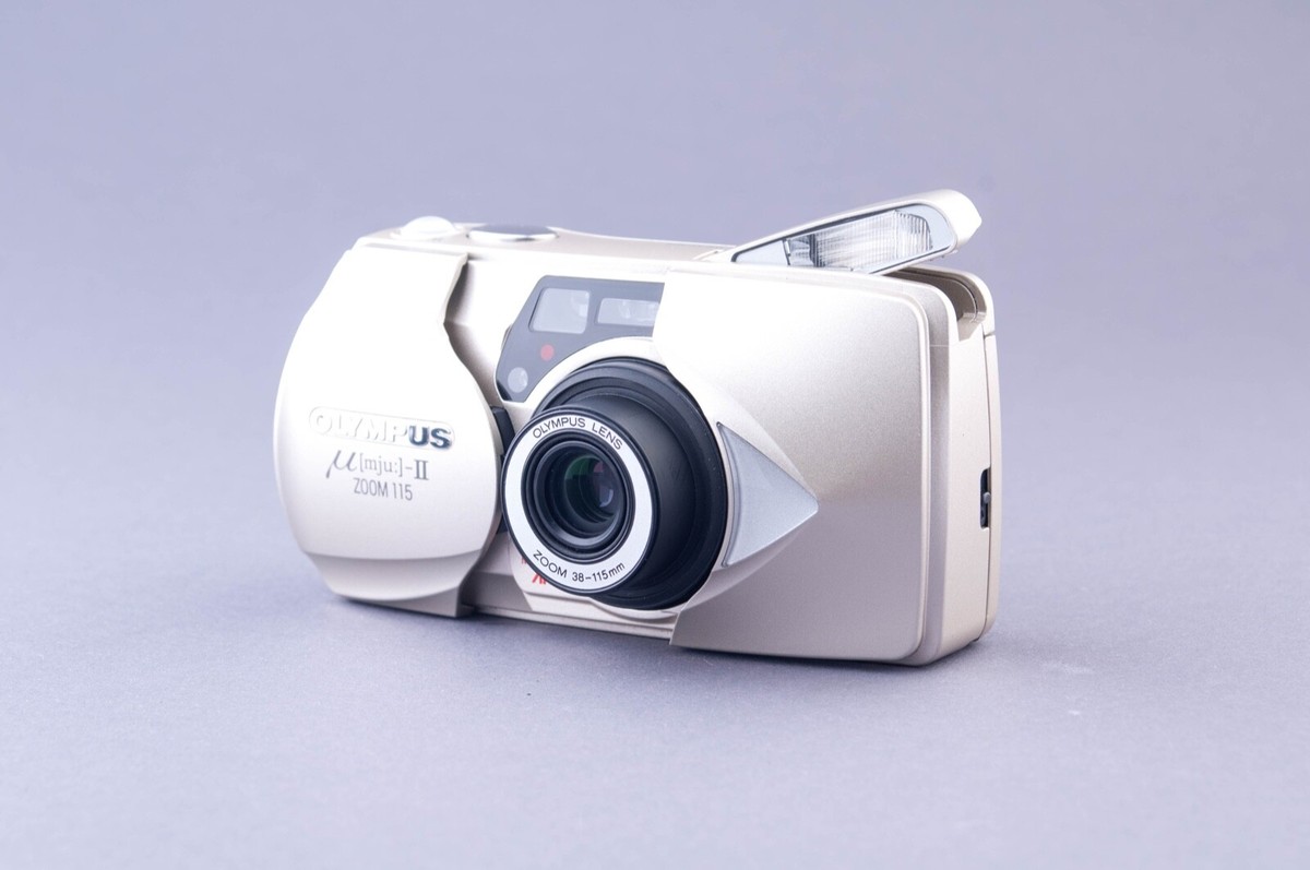 Olympus Mju II Zoom 115 35mm Point & Shoot Film Camera 50332130265