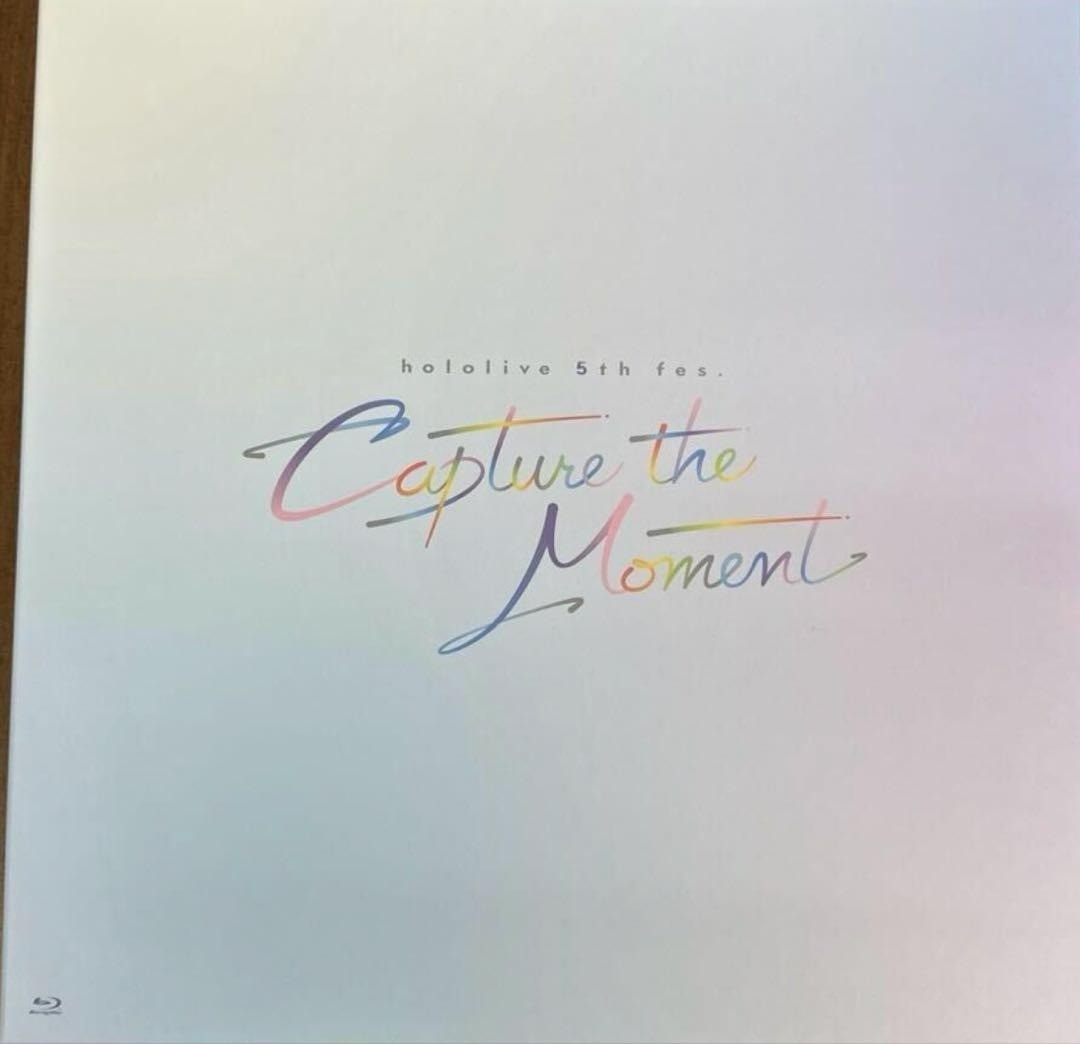 hololive 5th fes. Capture the Moment Blu ray | eBay