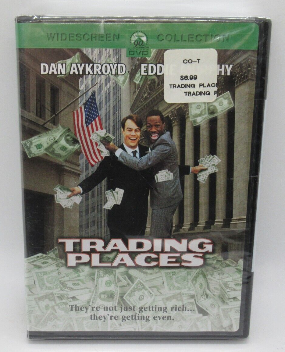 TRADING PLACES DVD MOVIE, DAN AYKROYD, EDDIE MURPHY, JAMIE LEE