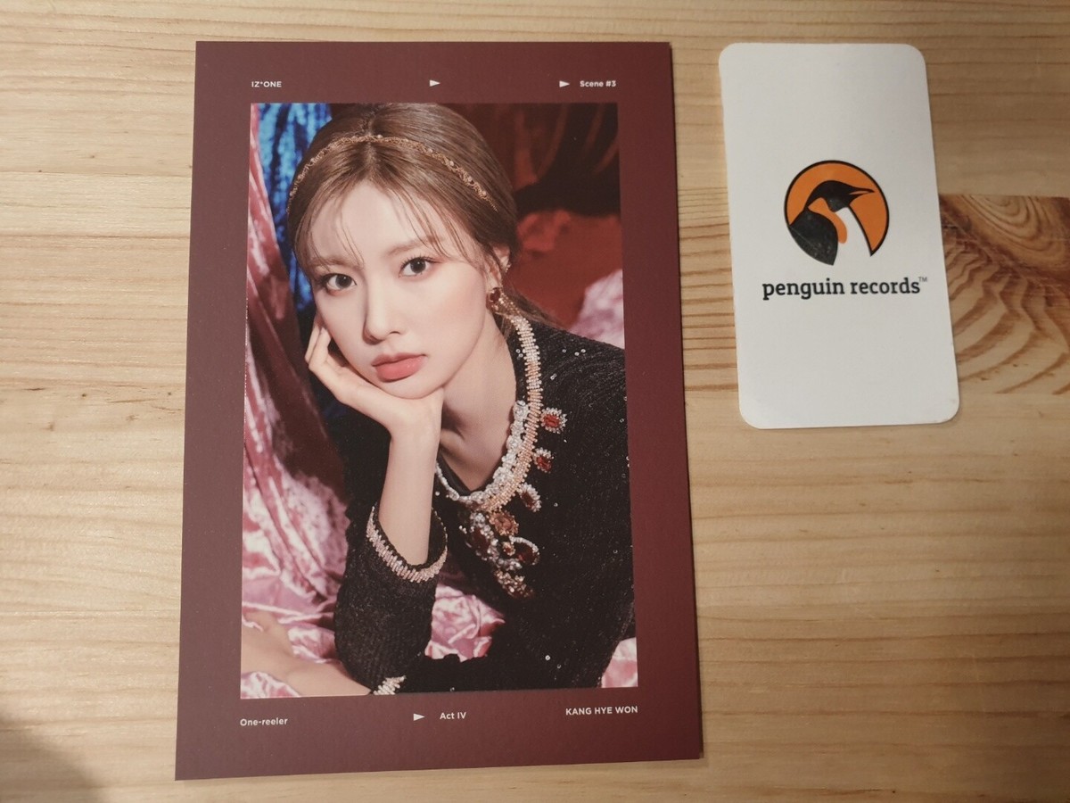 IZ*ONE - 4TH MINI ALBUM ONE-REELER ACT ¥³ POSTCARD & FILM PHOTO