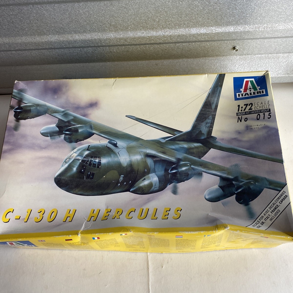 Italeri 1/72 C-130H Hercules Aircraft ITA15 C-130 | eBay