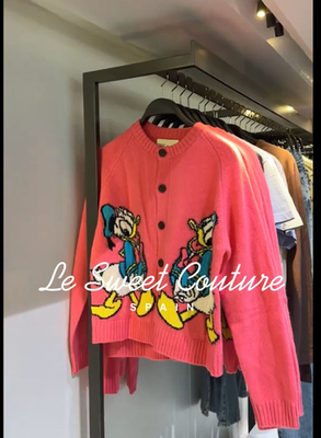 ZARA UNISEX FW25 DONALD DUCK WOOL CARDIGAN HARRY LAMBERT DISNEY