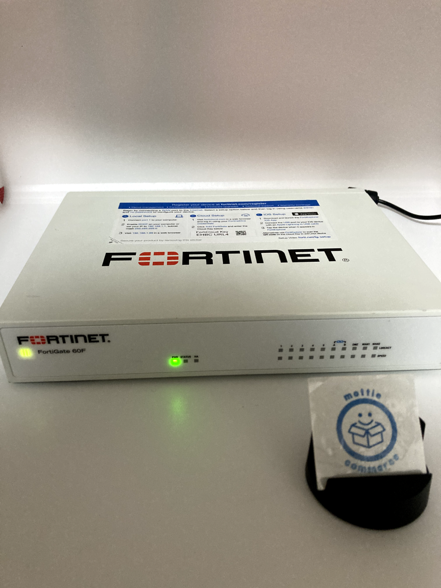 ortinet FG-60F Fortigate-60F Network Security License expired