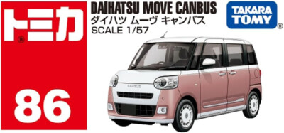 Takara Tomy Tomica No.86 Daihatsu Move Canbus 1/57 | eBay