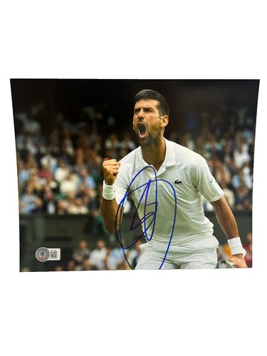 NOVAK DJOKOVIC SIGNED 2007 ACE AUTHENTIC SINGLES RC CARD AUTO