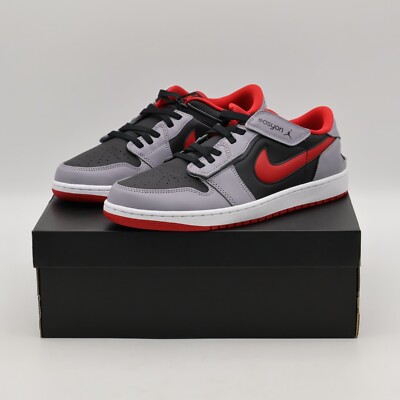 DM1206-060 Nike Air Jordan 1 Low EasyOn Black Cement (Men's) | eBay