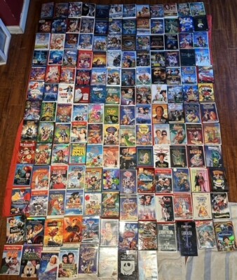 LARGE 160+ Disney DVD and Blu-Ray Collection LION KING FROZEN