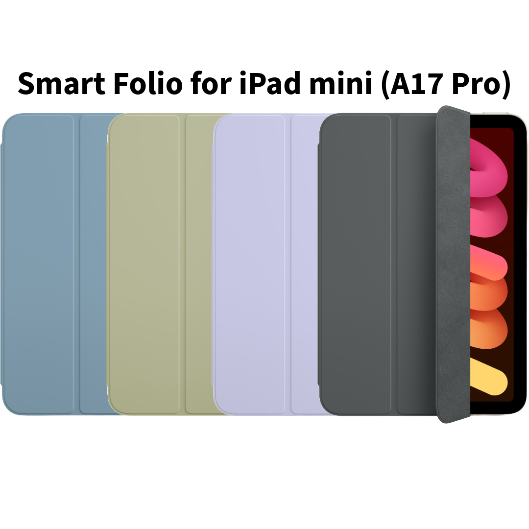New Apple - Smart Folio for 2024 iPad mini 7 (A17 Pro), Choose