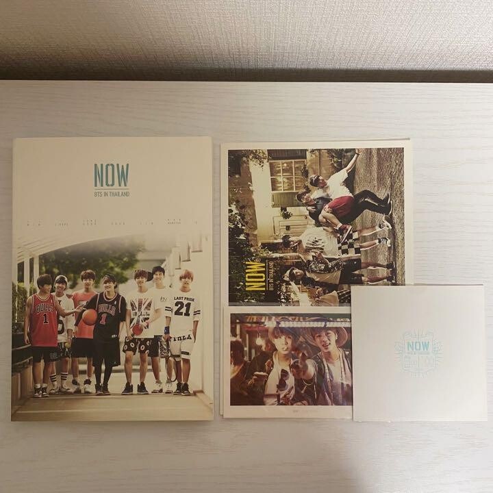 BTS Now in Thailand Set Photobook DVD Postcard Mini poster iknowK