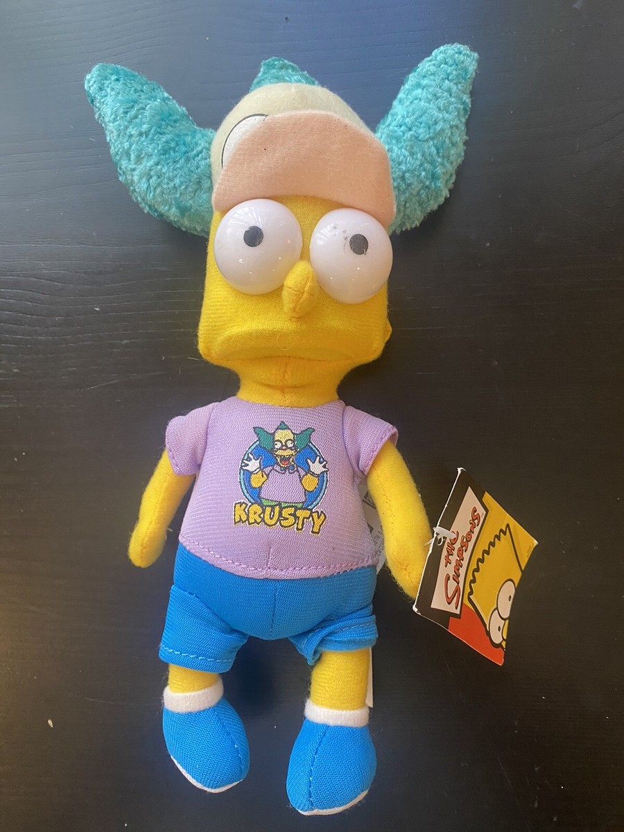 Universal Studios Bart Simpson Plush Krusty the Clown Fan Hat | eBay
