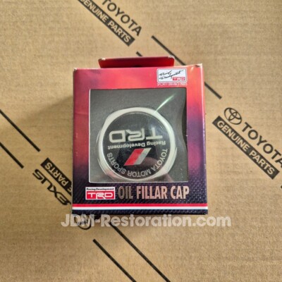 Genuine TRD Oil & Radiator Filler Cap - Screw Type 1jz 2jz Jza80