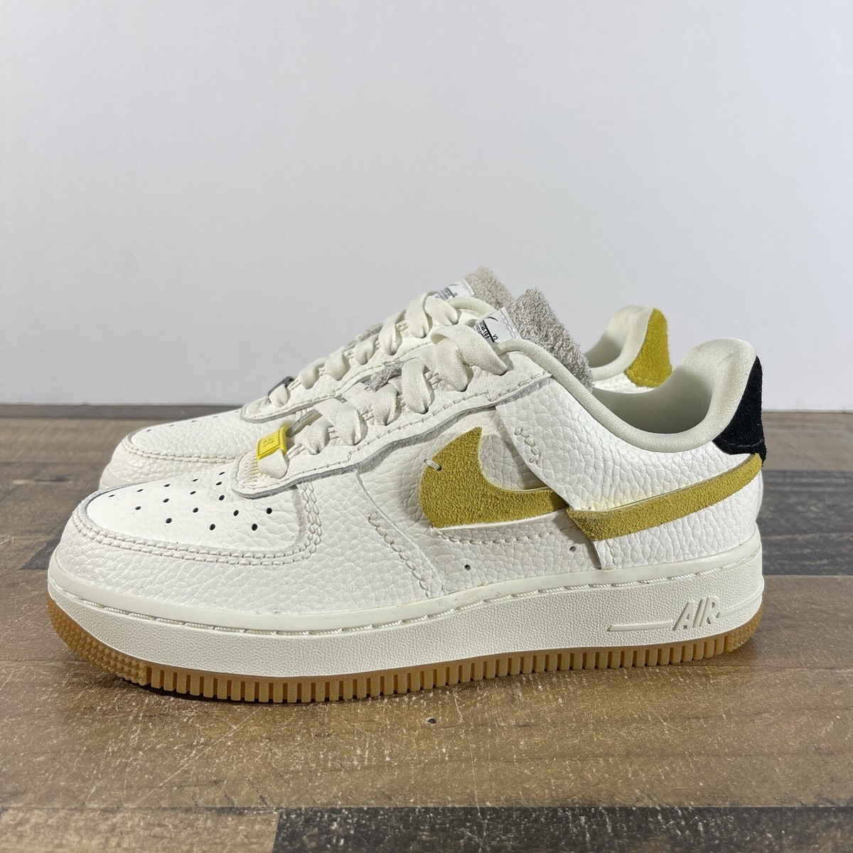 Nike Air Force 1 07 LXX Vandalized Size 5 Wmns White Black New In