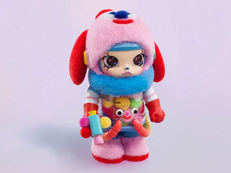 POP MART MEGA SPACE MOLLY 400% Jon Burgerman FIGURE TOY NEW FROM