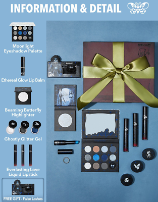 CORPSE BRIDE Full Box Collection Authentic Sheglam LIMITED EDITION