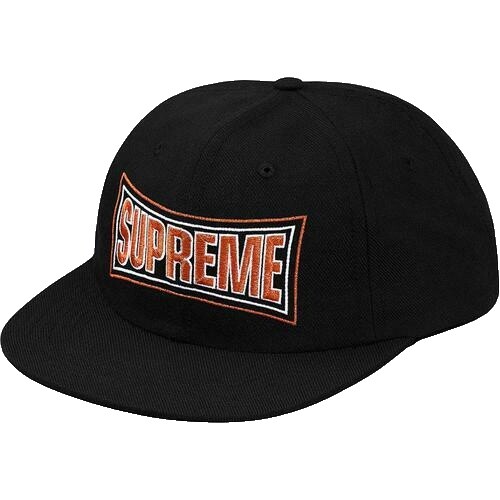 Supreme Pledge Allegiance 6-Panel Cap Black Pink Navy F/W 17 | eBay