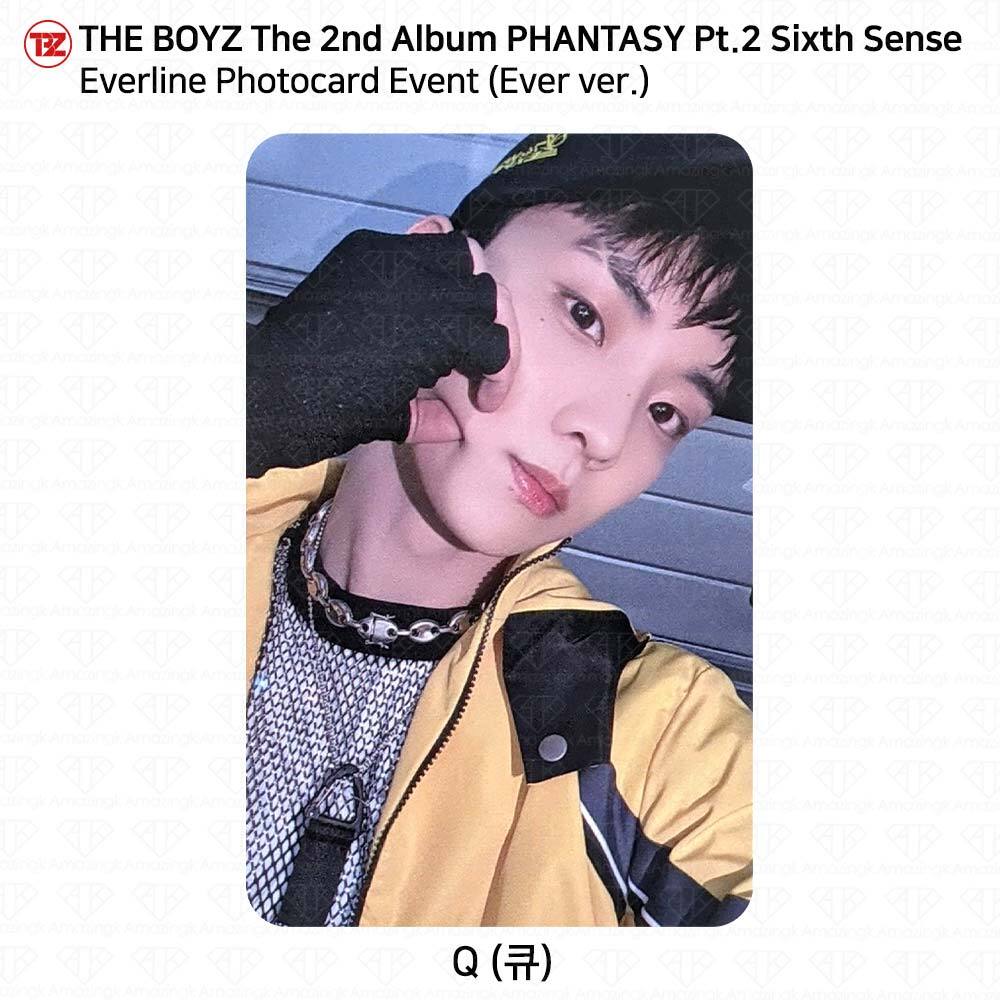 The Boyz 2nd Album Phantasy Pt.2 Sixth Sense Everline Photocard