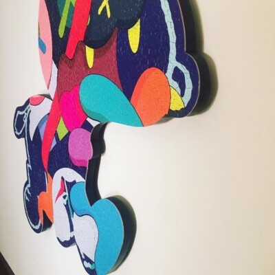 Kaws Puzzle Custom Wood Frame - Stay Steady - SINGLE FRAME | eBay