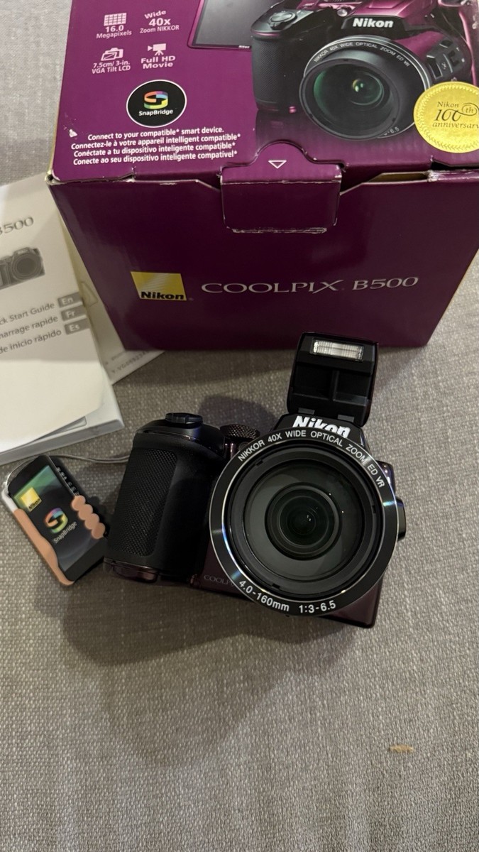 Nikon coolpix B500 Plum | eBay
