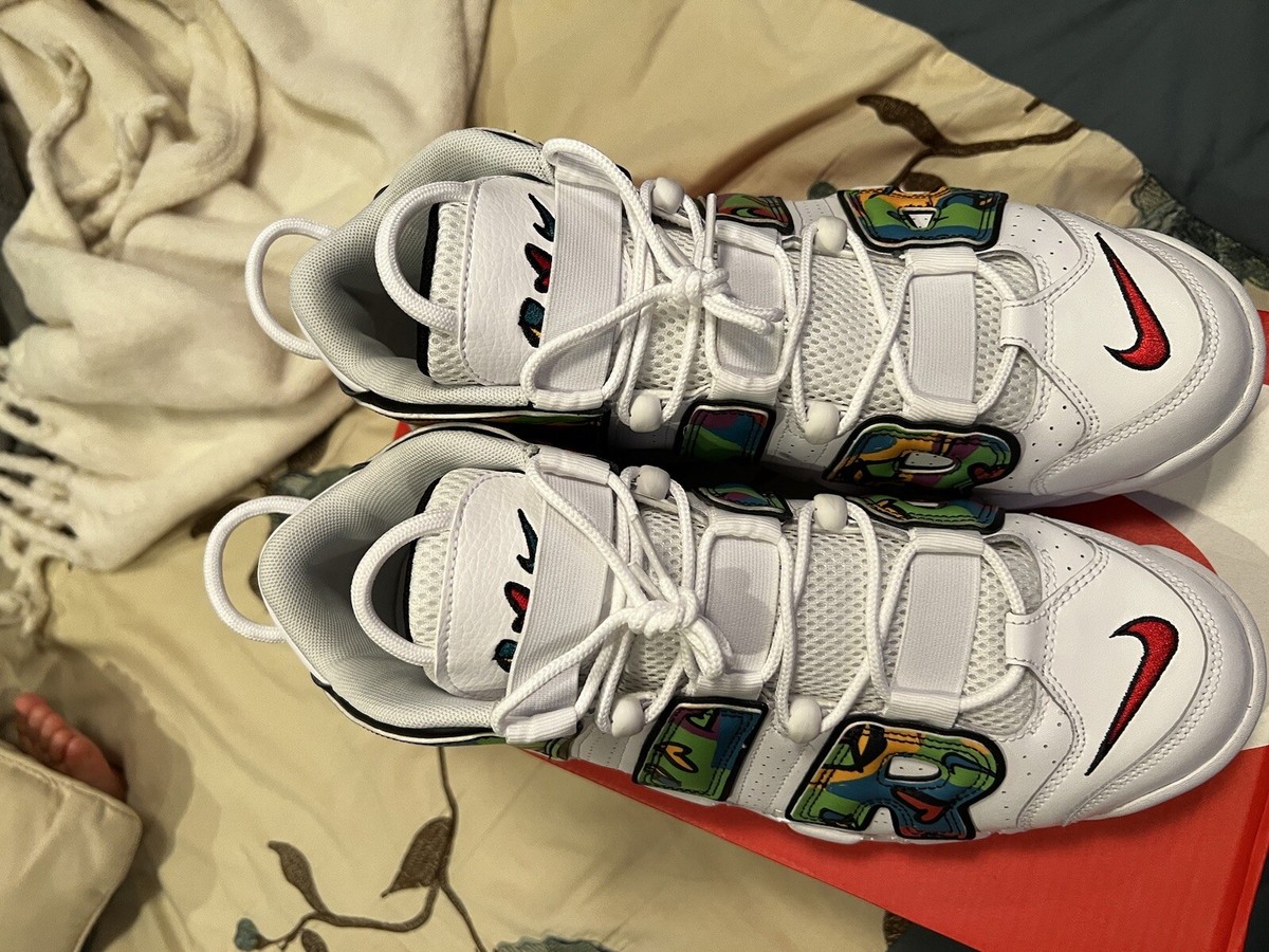 Nike Air More Uptempo Peace, Love, Swoosh Size 12.5. DM8150-100 | eBay
