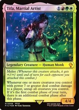 Tifa, Martial Artist [Borderless Surge Foil] #214 Prices | Magic