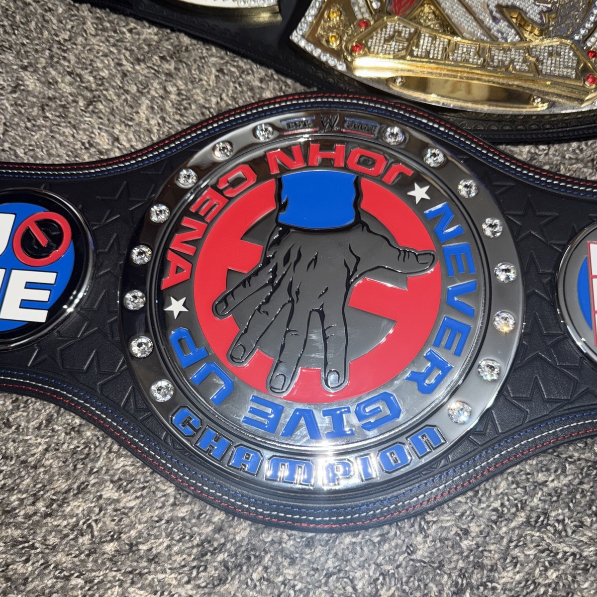 John Cena Signed WWE Legacy Championship Belt Inscribed + COA | eBay