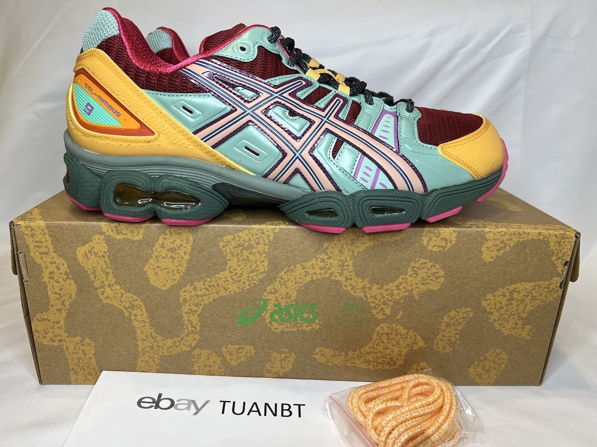 BRAND NEW ASICS BRAIN DEAD X GEL-NIMBUS 9 Rio Red/Almost Apricot