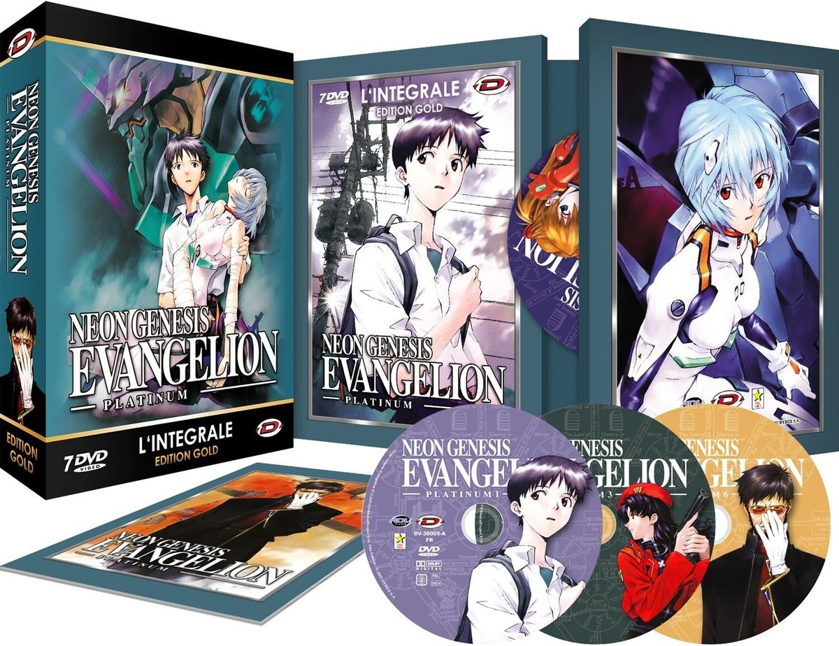 Neon Genesis Evangelion the TV Platinum Complete DVD-BOX Japanese