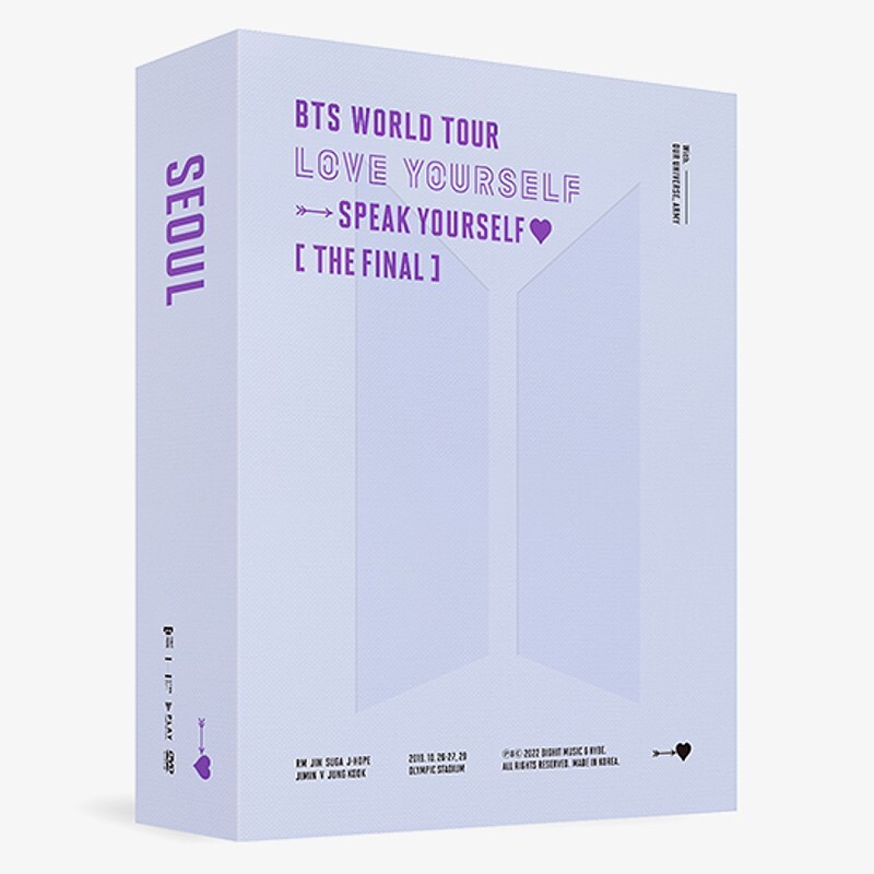 BTS WORLD TOUR LOVE YOURSELF:SPEAK YOURSELF [THE FINAL] DVD/3DISC+