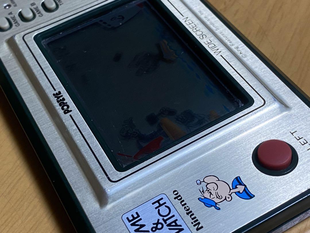 Nintendo Game & Watch Popeye wide Japanese retro handheld system
