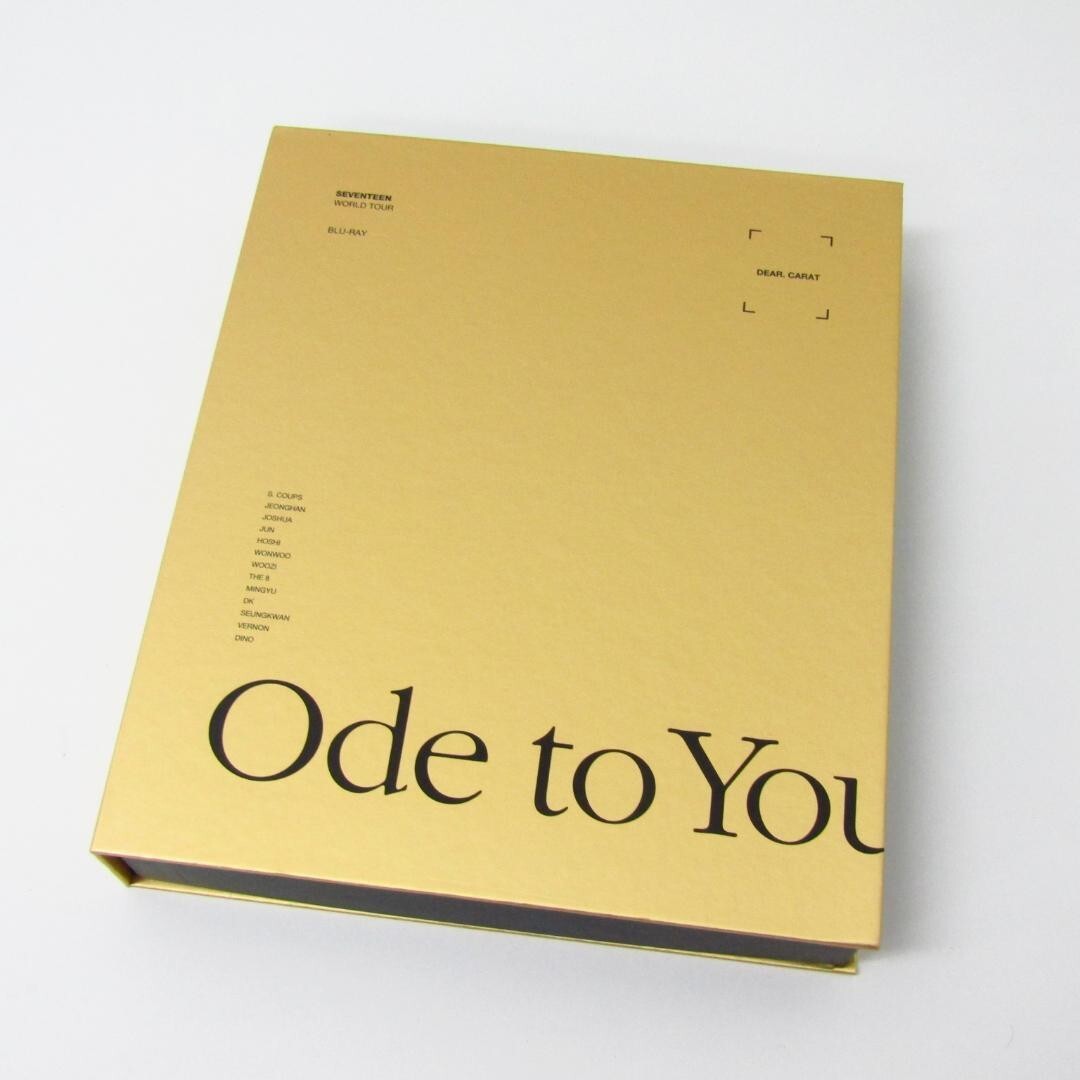 SEVENTEEN ODE TO YOU Blu-ray ソウルコン オドコン SEVENTEEN WORLD