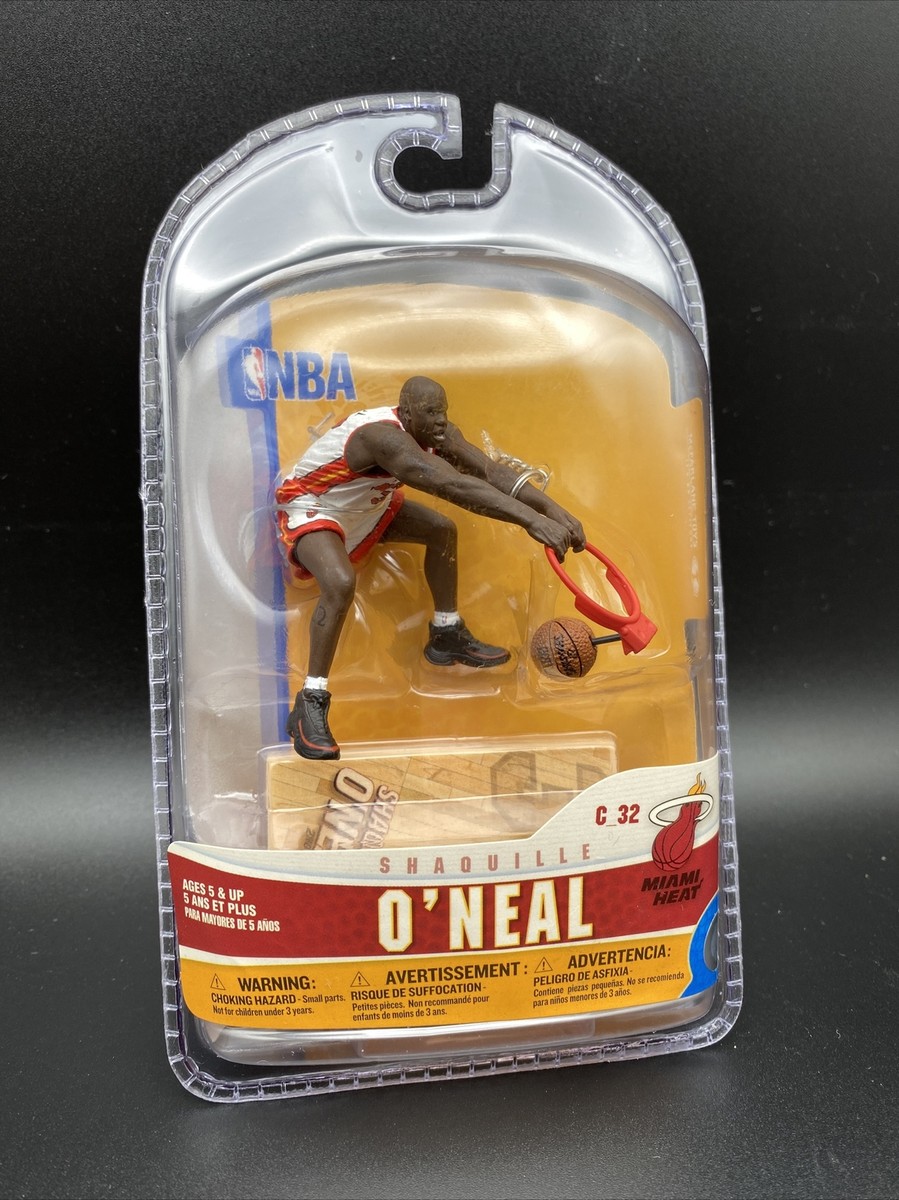 McFarlane NBA Shaquille O'Neal SHAQ Miami Heat 3 Inch Mini Figure