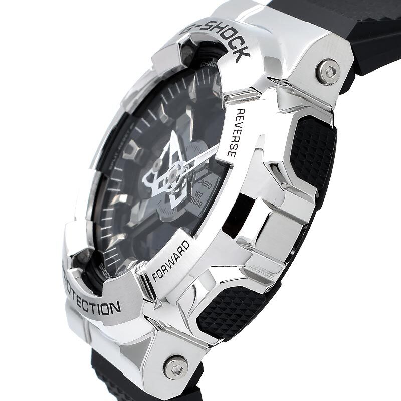 CASIO G-SHOCK GM-110-1AJF Metal Covered Bezel Analog Digital Watch