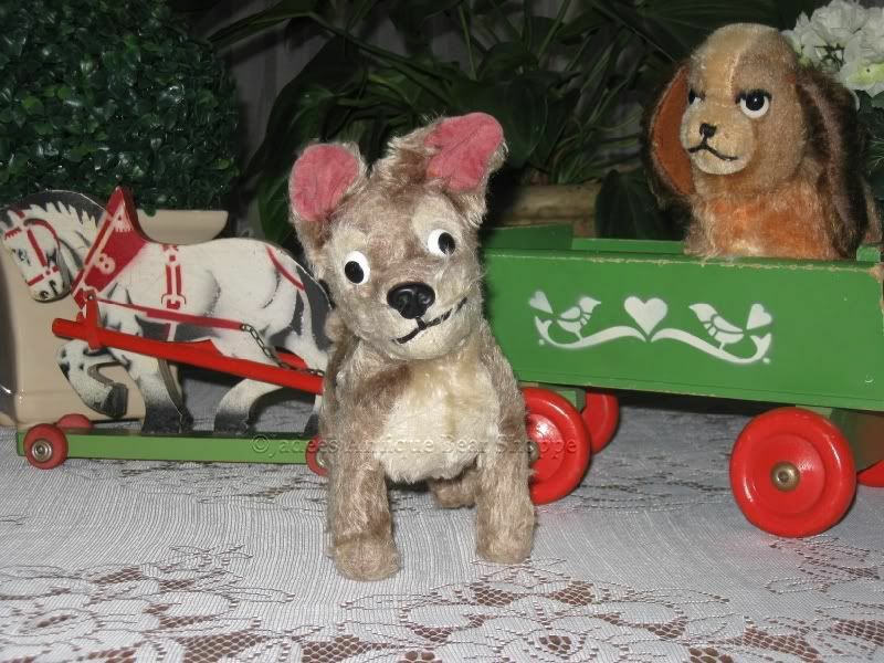 Antique Schuco Disney 1950 Lady and The Tramp Mohair Dogs | eBay